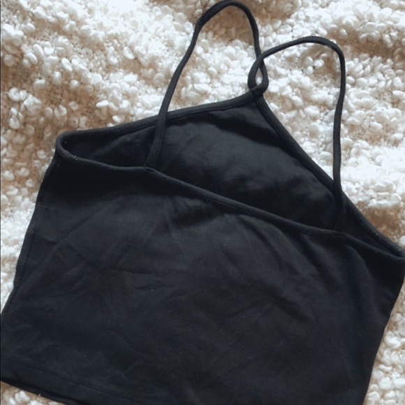 𝅺BRANDY Melville Criss Cross Tank Top - Picture 2 of 2